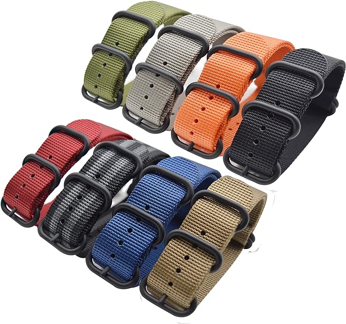 Watch Band with Ballistic Nylon Material Strap - UK GEMS